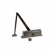 Global Door Controls Commercial Door Closer in Duranodic with Backcheck - Size 4 TC204-BC-DU